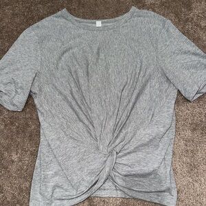 lululemon athletica Gray Short Sleeve Tee